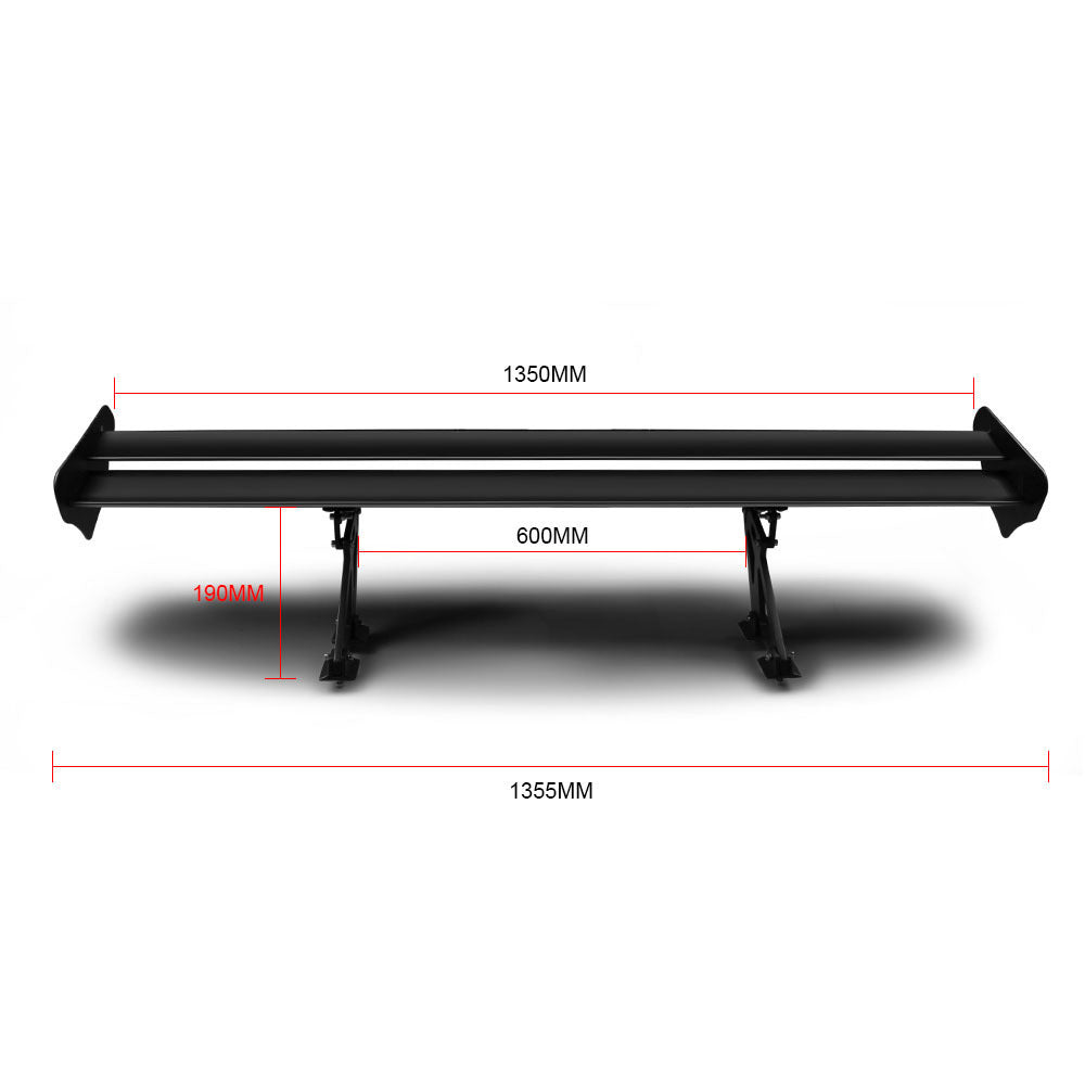 Aluminum Alloy Rear Wing Sedan Car Fixed Wind Spoiler