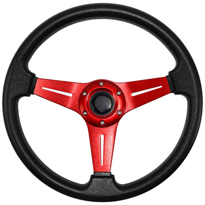 Suitable For Universal Car Modified Steering Wheel 14-inch PU Leather