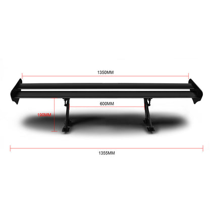 Aluminum Alloy Rear Wing Sedan Car Fixed Wind Spoiler