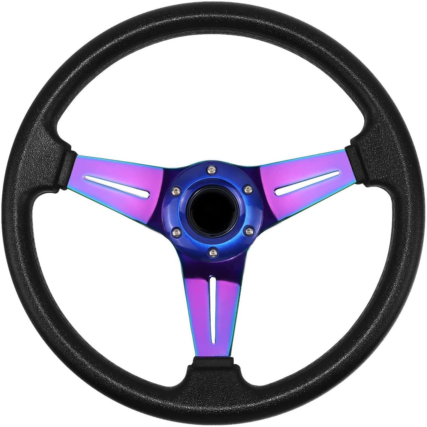 Suitable For Universal Car Modified Steering Wheel 14-inch PU Leather