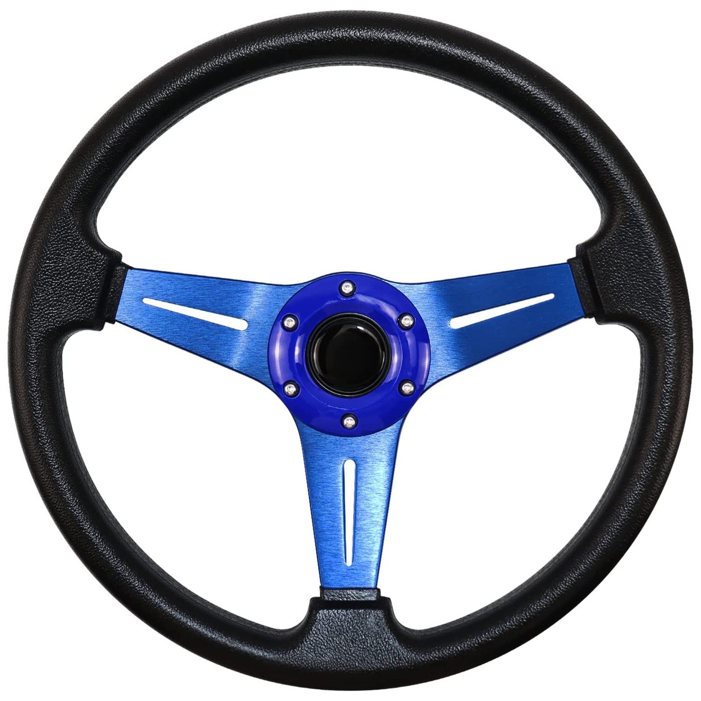 Suitable For Universal Car Modified Steering Wheel 14-inch PU Leather
