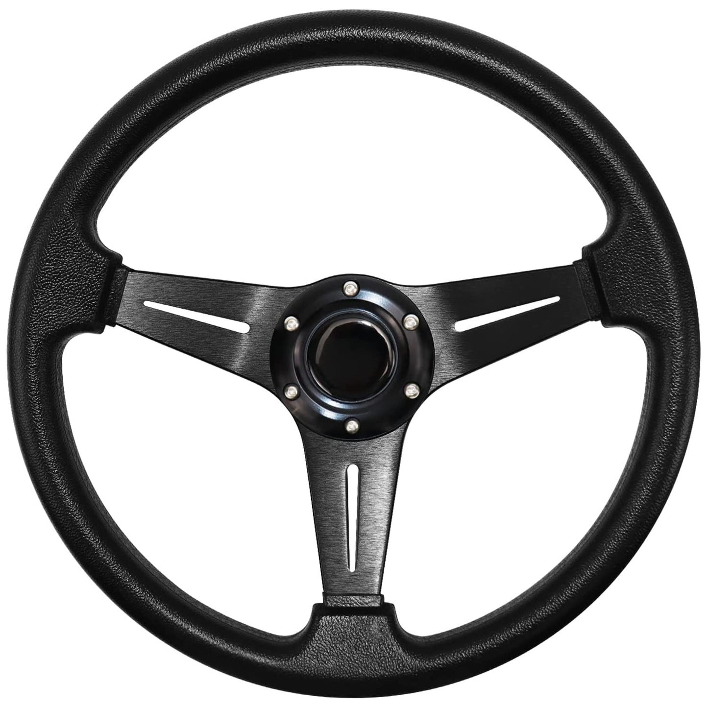 Suitable For Universal Car Modified Steering Wheel 14-inch PU Leather
